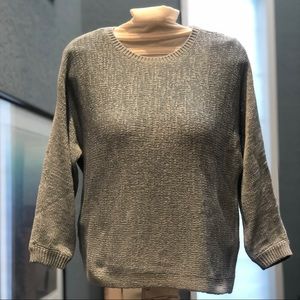 LOFT Light blue/grey knitted sweater